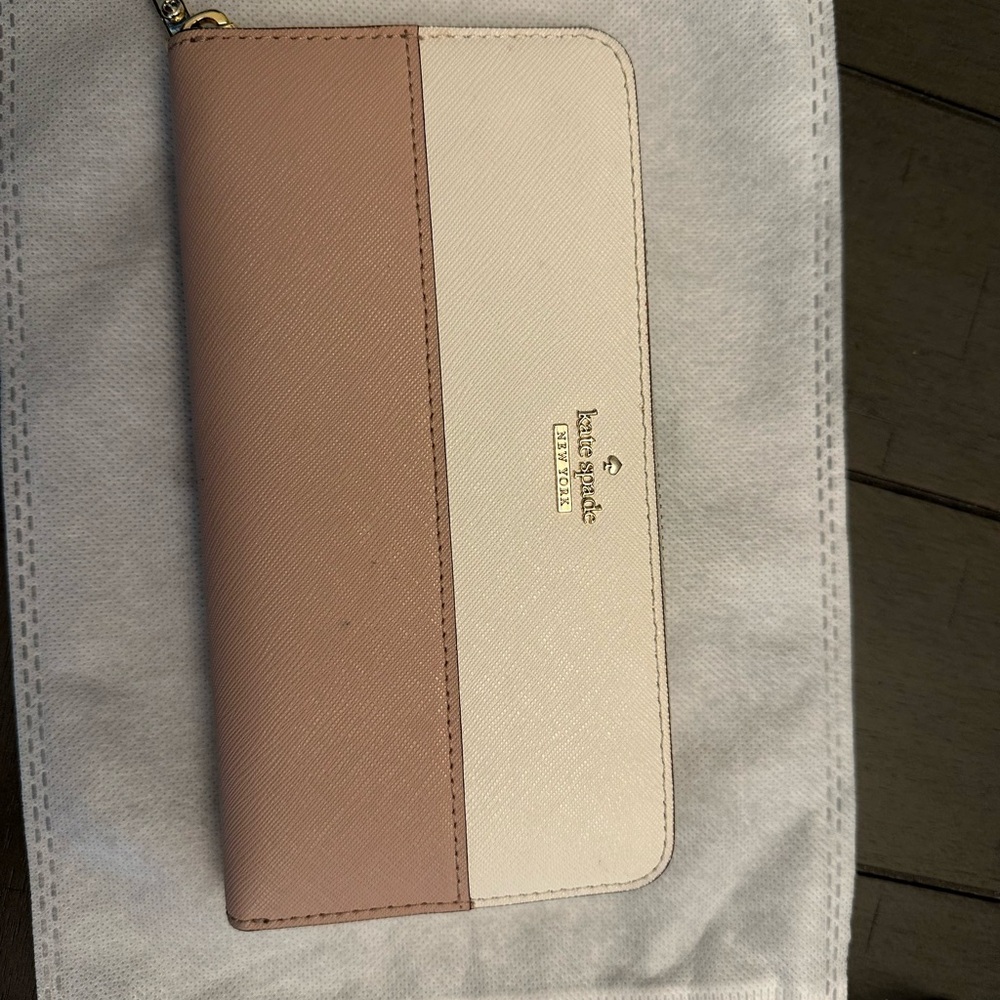 Kate Spade Blush and Ivory Wallet